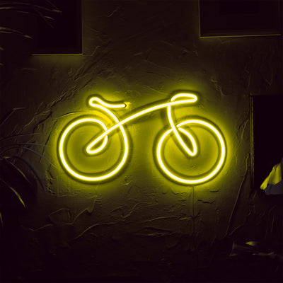 Bicycle Neon Wall Art