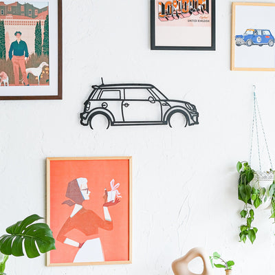 Mini Inspired Metal Wall Art Metal Wall Art Hoagard.com 