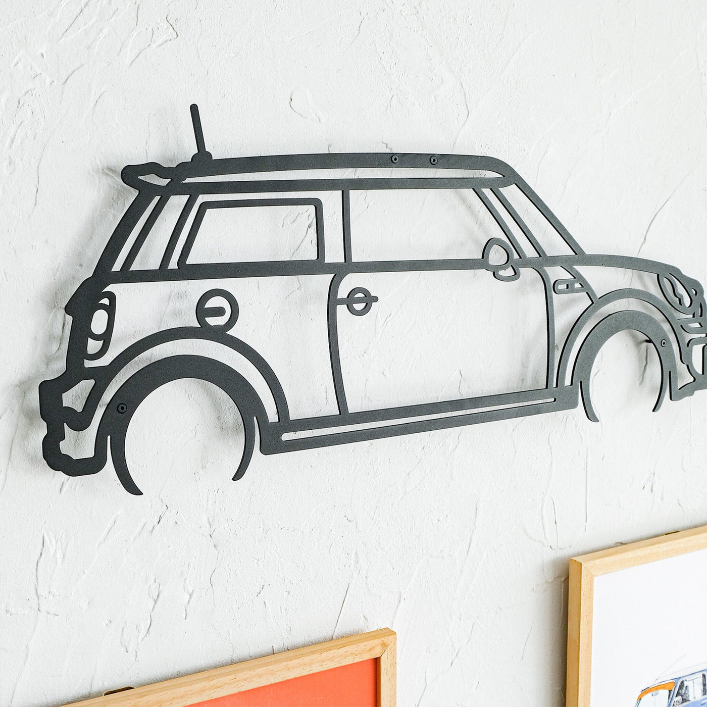Mini Inspired Metal Wall Art Metal Wall Art Hoagard.com 