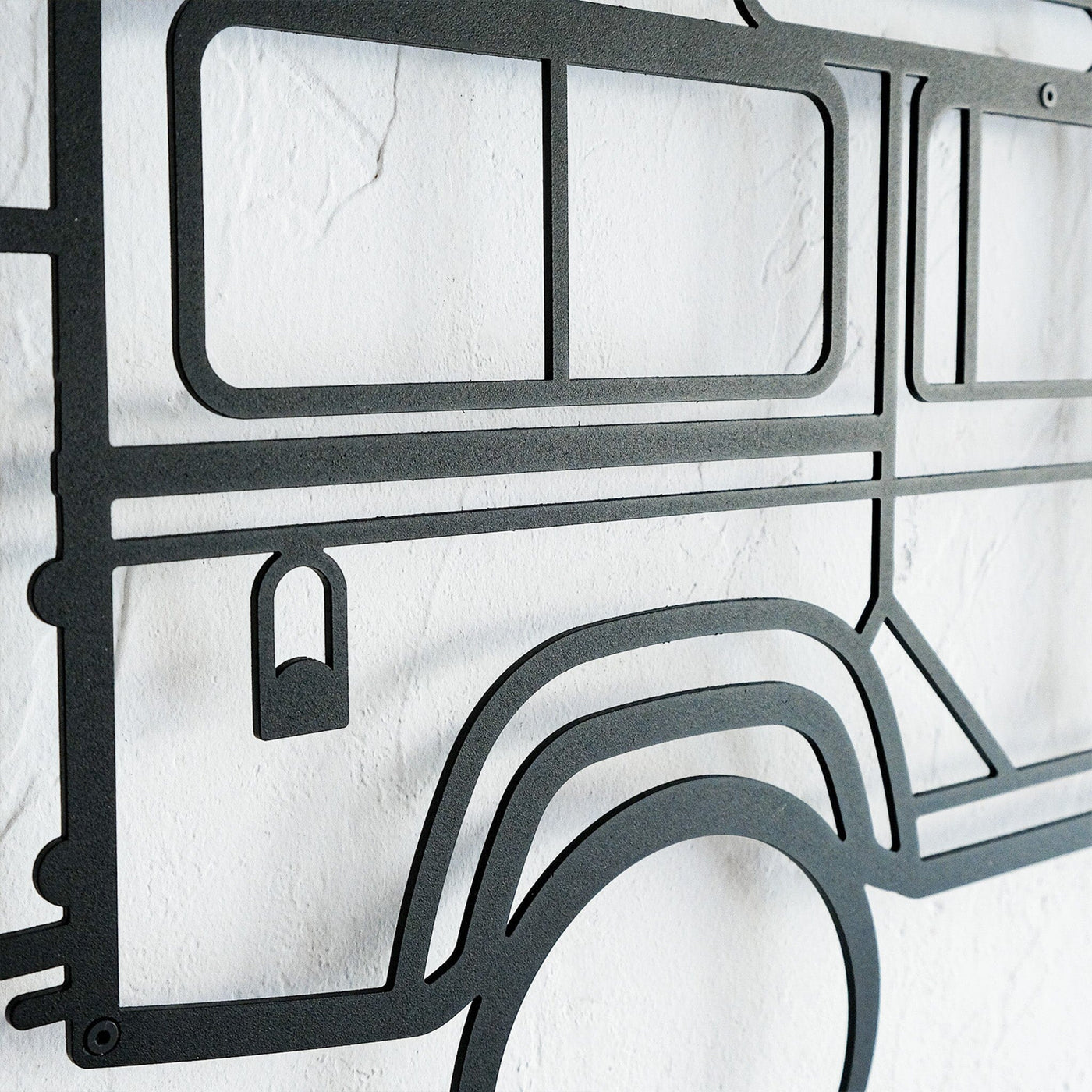 Defender Inspired Metal Wall Art Metal Wall Art Hoagard.com 