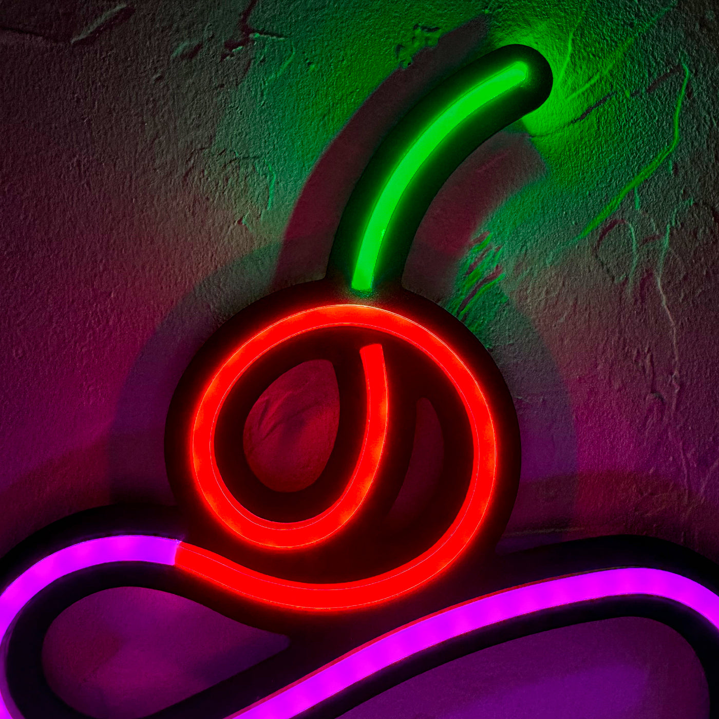 Cupcake Neon Wall Art