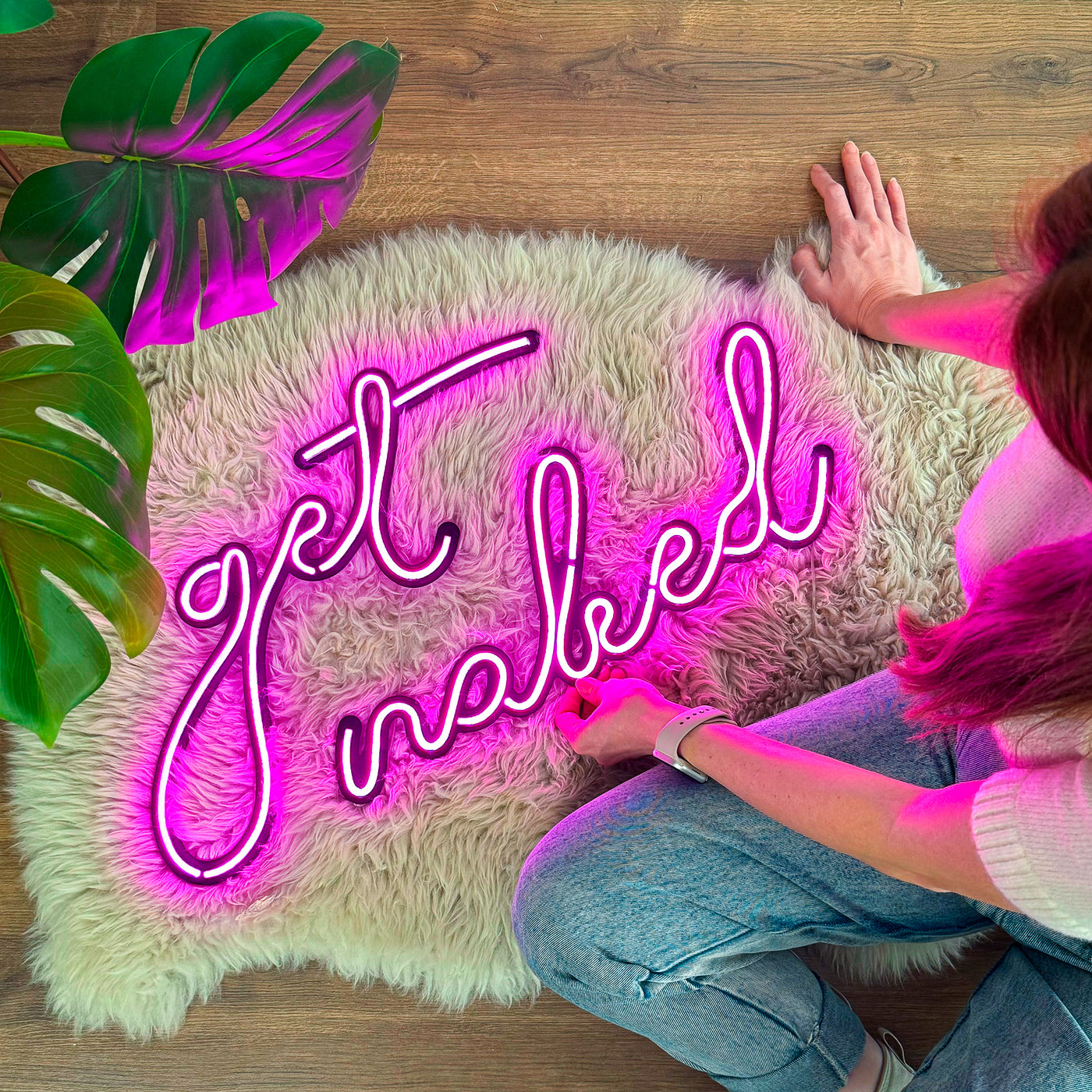 Naked Neon Wall Art