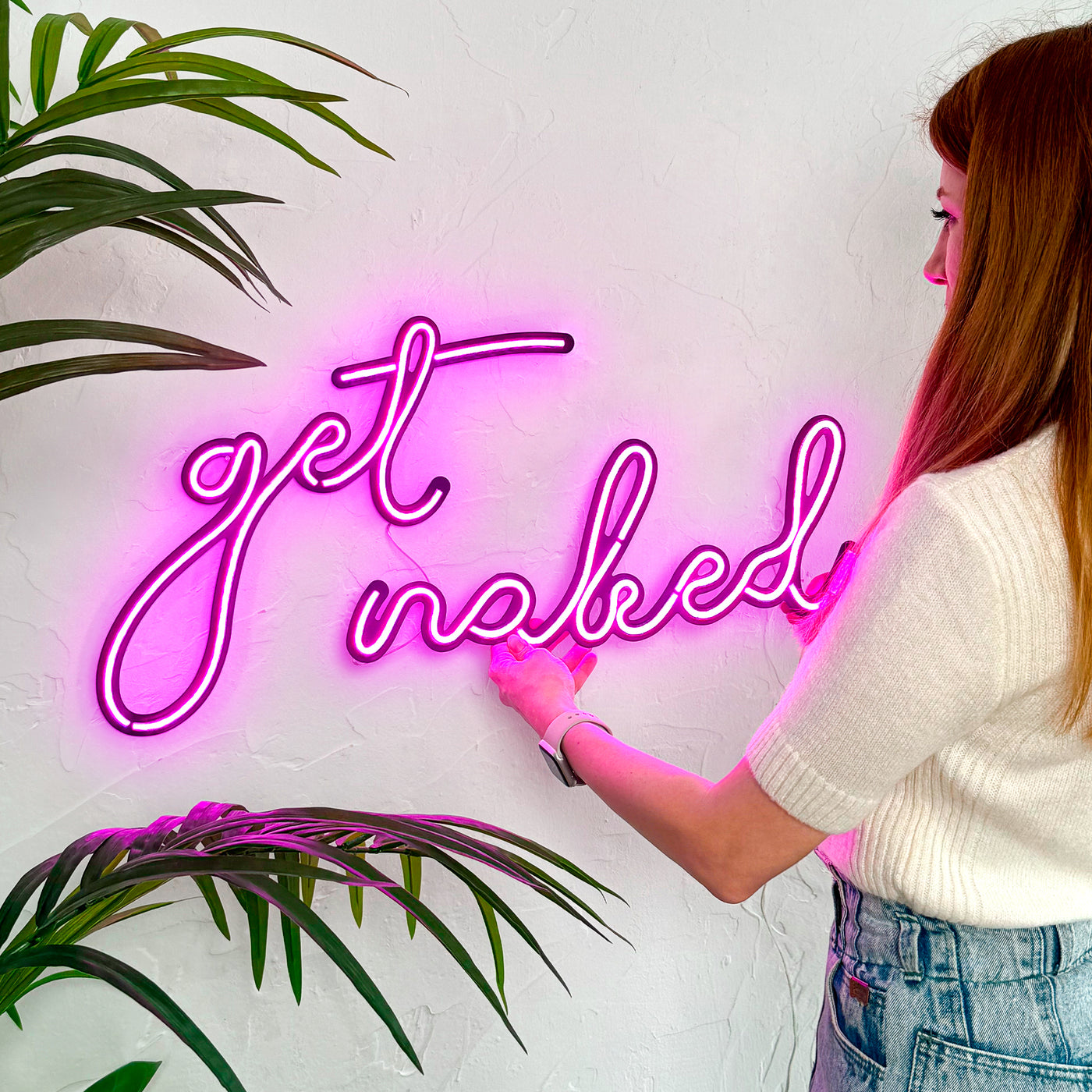 Naked Neon Wall Art