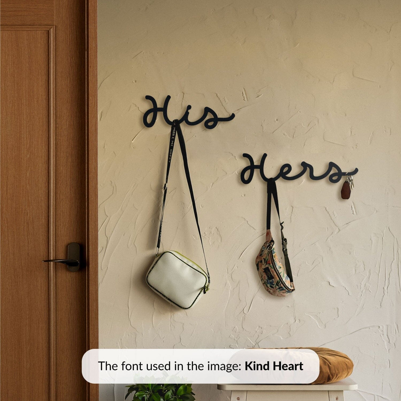 His / Hers Metal Rack Metal Wall Art Hoagard.com 