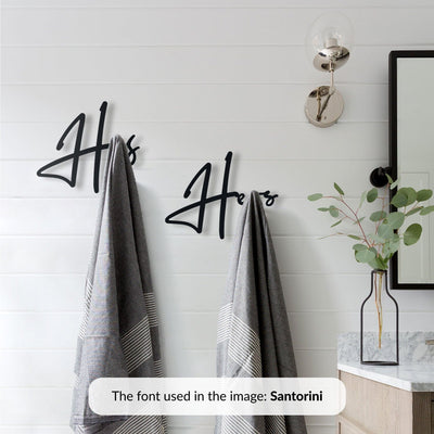 His / Hers Metal Rack Metal Wall Art Hoagard.com 