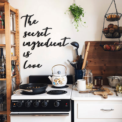 The Secret Ingredient Is Love