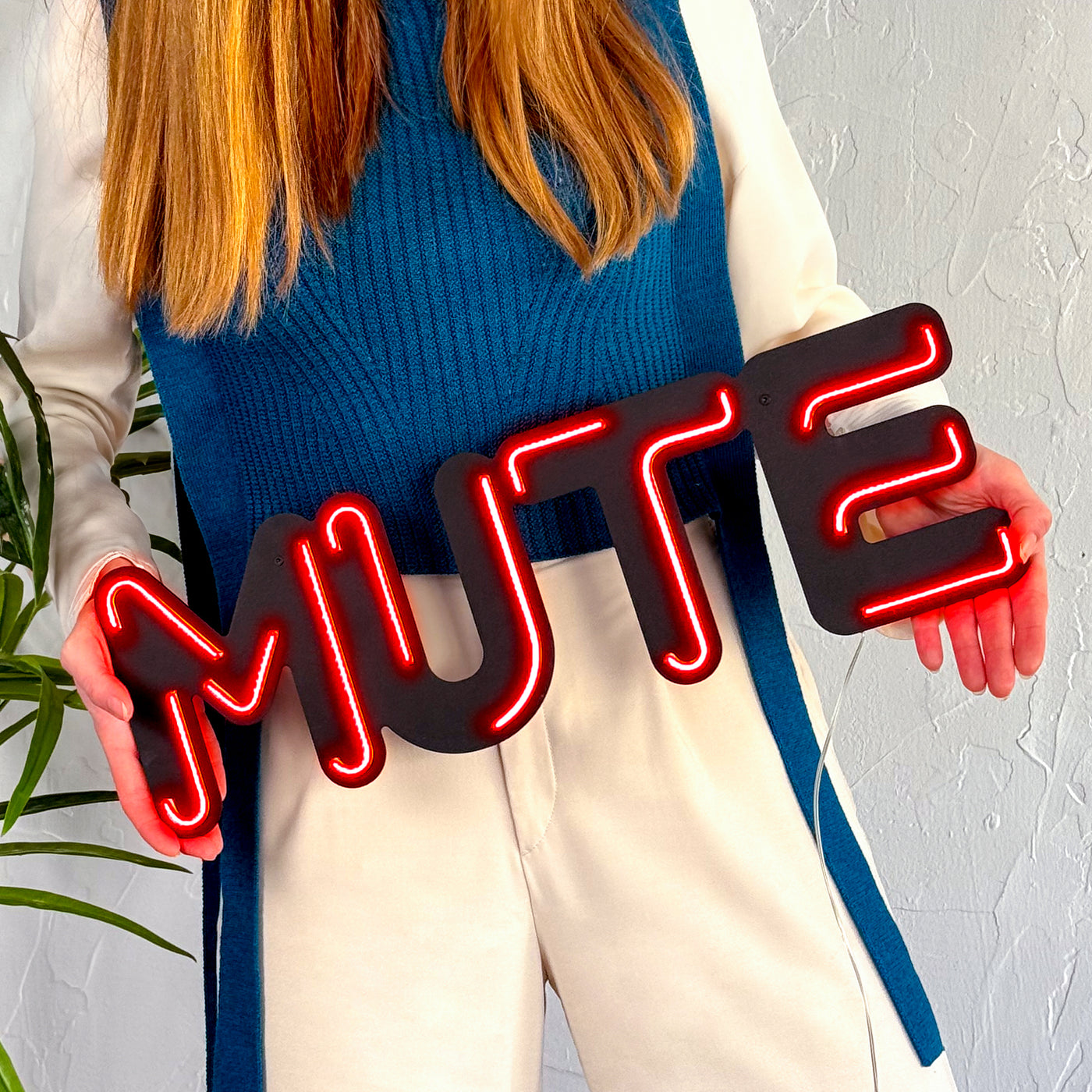 Mute Neon Wall Art