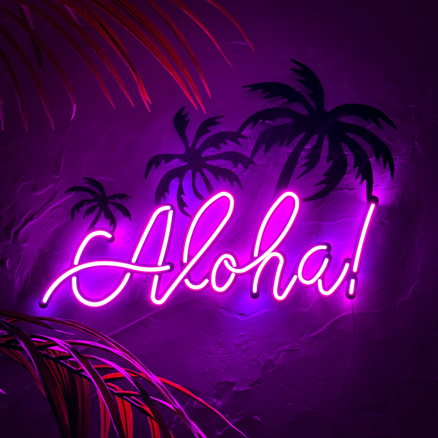 Aloha Neon Wall Art