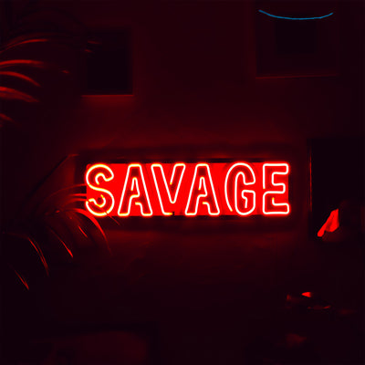 Savage Neon Wall Art