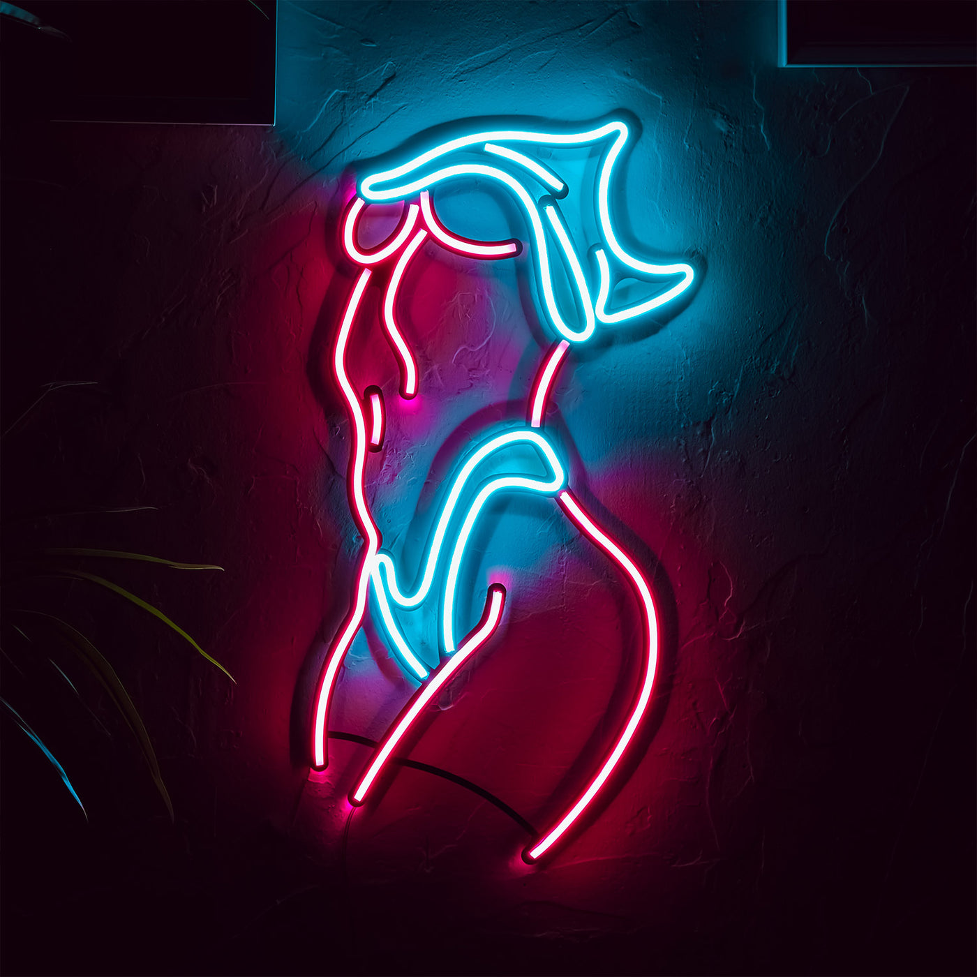 Femme Fatale Neon Wall Art