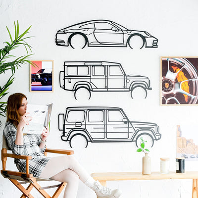 Defender Inspired Metal Wall Art Metal Wall Art Hoagard.com 