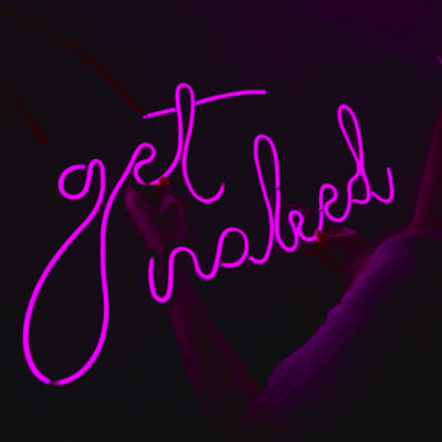 Naked Neon Wall Art