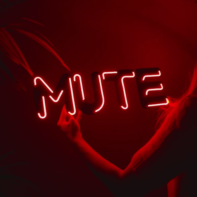Mute Neon Wall Art