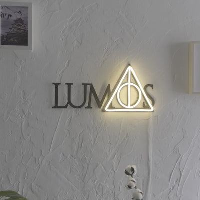 Hallows Neon Wall Art