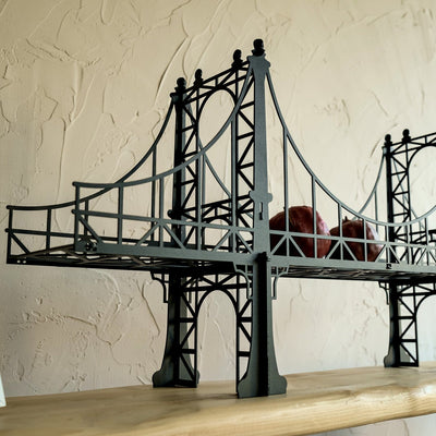 Manhattan Metal Bridge Shelf , Metal Wall Art , Hoagard.com
