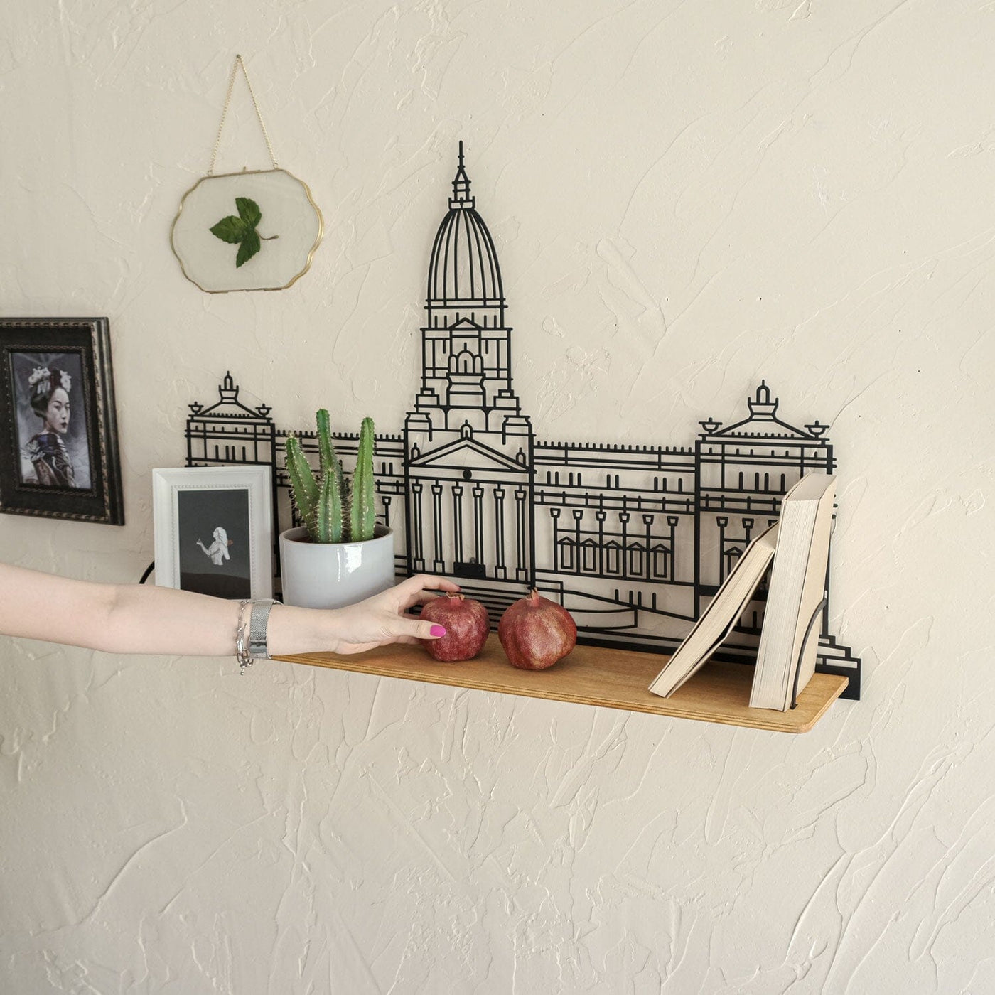 Budapest Metal Shelf , Homeware , Hoagard.com