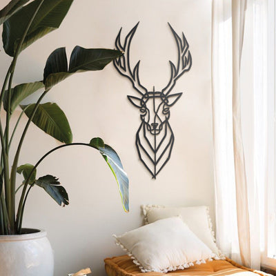 Deer Metal Wall Art Hoagard 