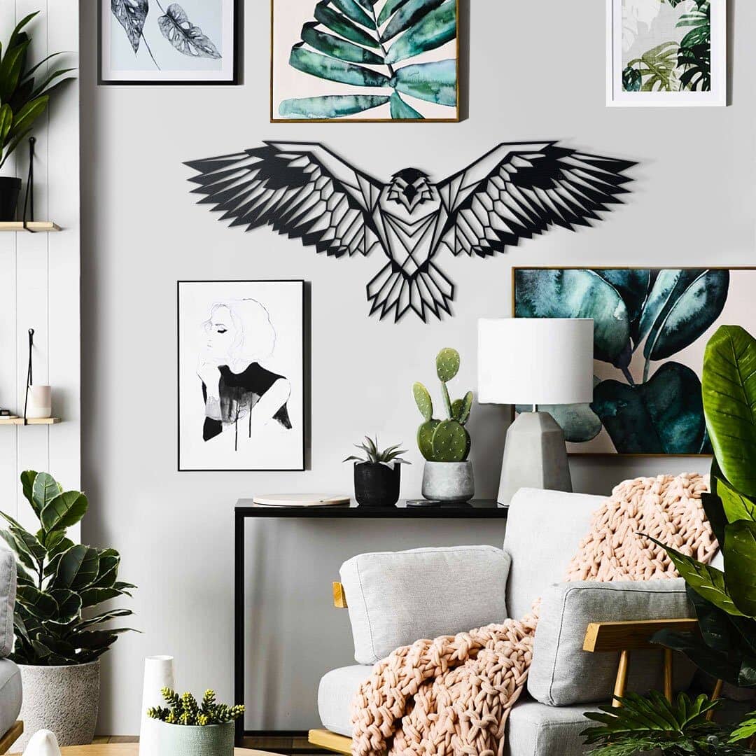 Metal Eagle Wall Decor