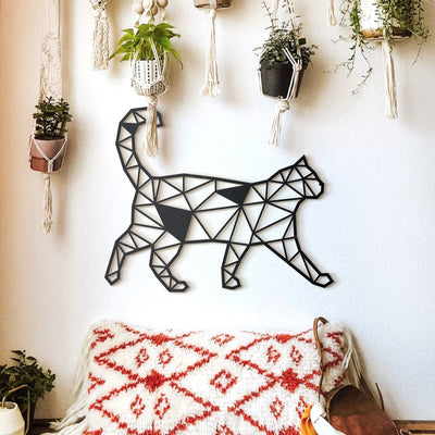 Cat Metal Wall Art Hoagard 