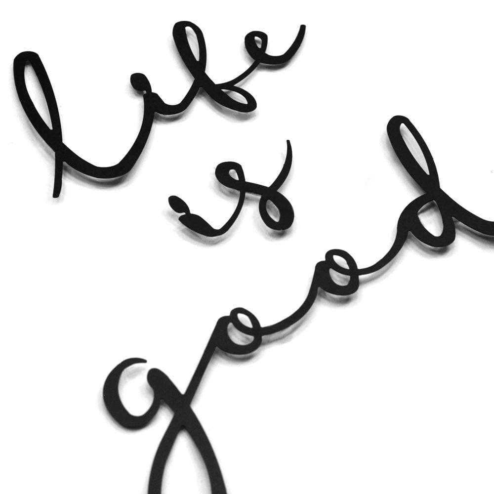 Life Is Good , Metal Wall Art , Hoagard.com