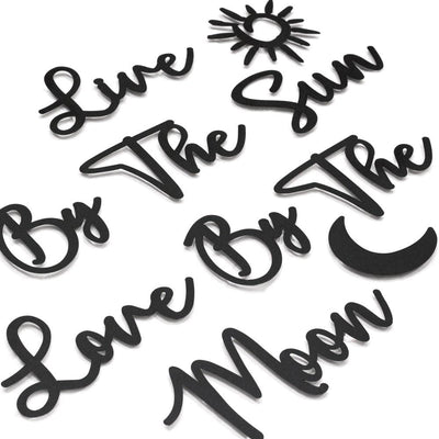 Live By The Sun Love By The Moon , Metal Wall Art , Hoagard.com
