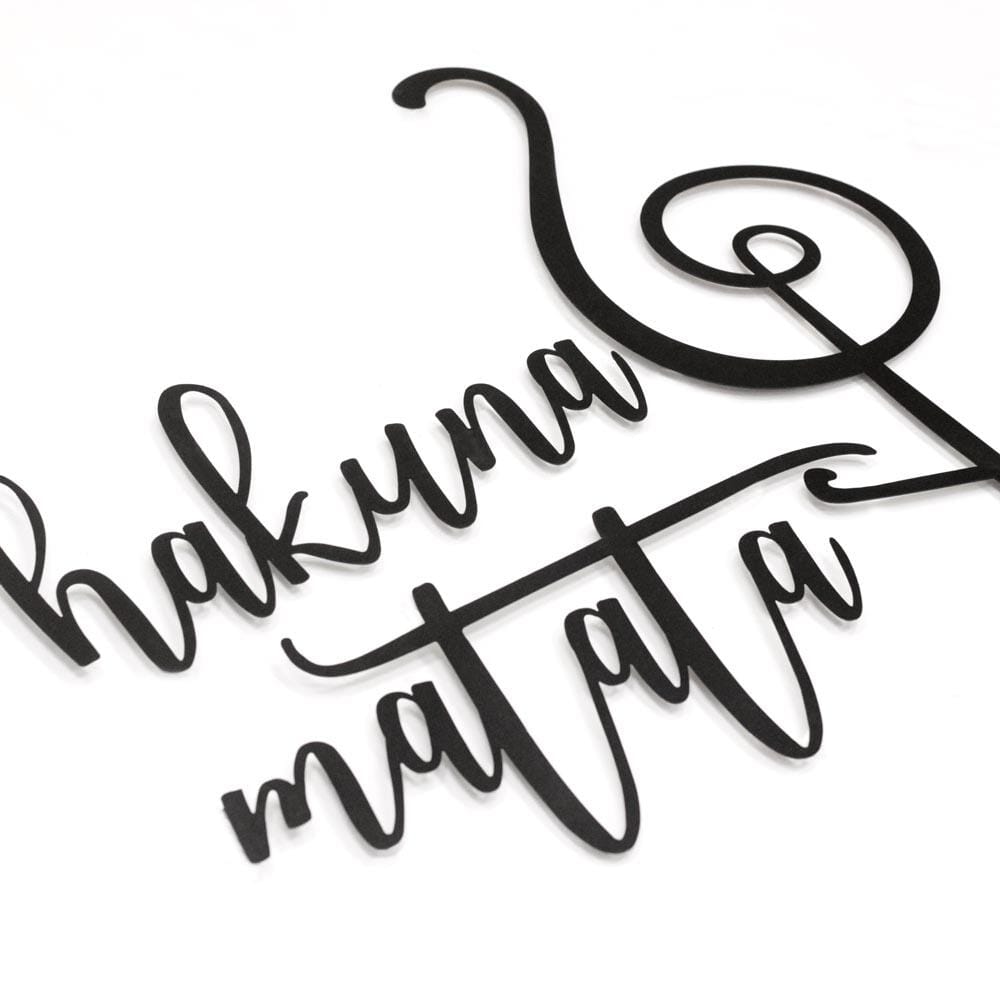 Hakuna Matata , Metal Wall Art , Hoagard.com