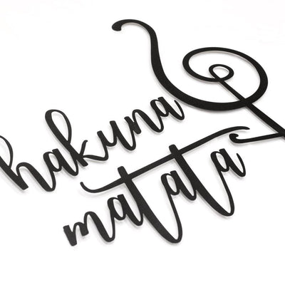 Hakuna Matata , Metal Wall Art , Hoagard.com