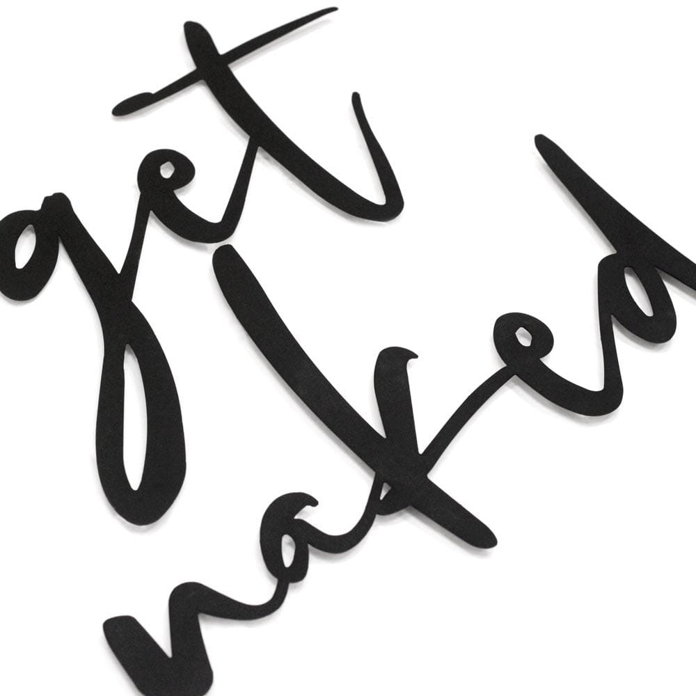 Get Naked , Metal Wall Art , Hoagard.com