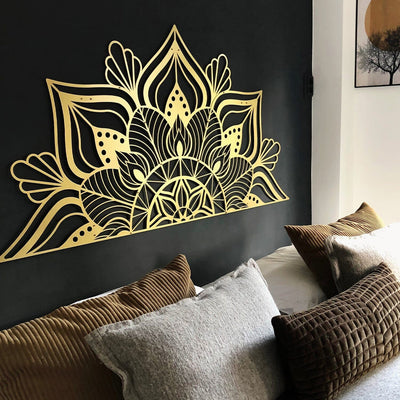 Sutra Black Metal Wall Art Hoagard 