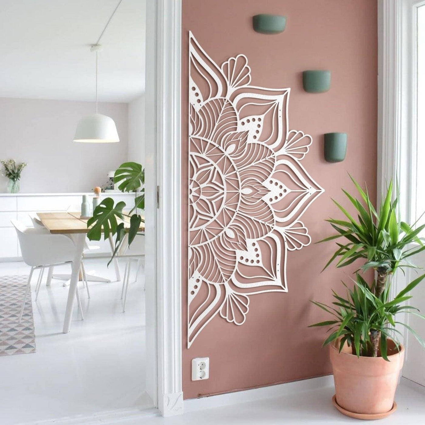 Sutra Black Metal Wall Art Hoagard 