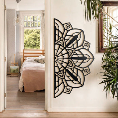 Art Nouveau Headboard Metal Wall Art Hoagard 