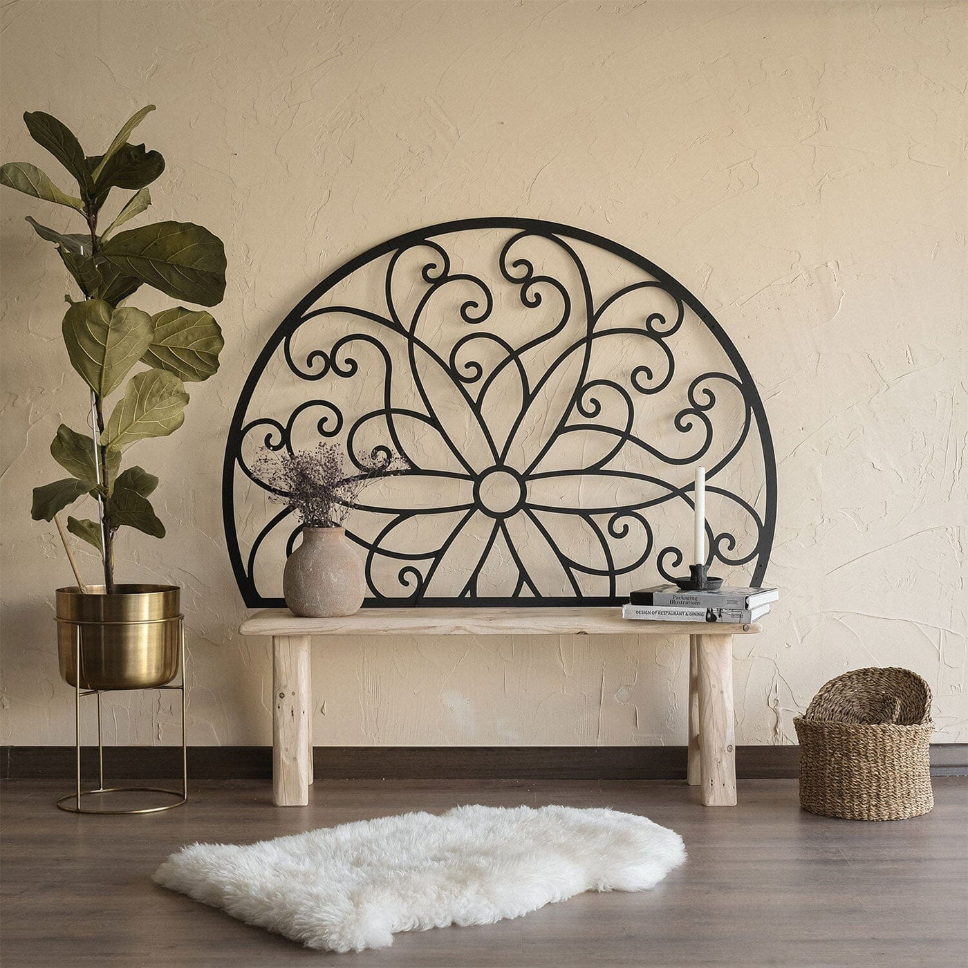 Lotus , Metal Wall Art , Hoagard.com