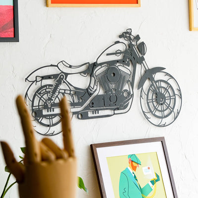 Forty Eight Inspired Motorcycle Metal Wall Art Hoagard.com 