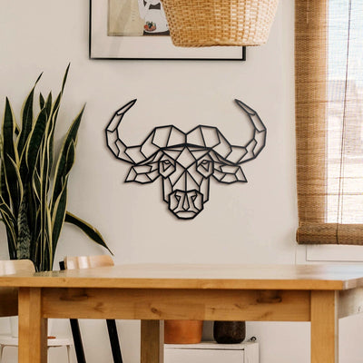 Bull Head Metal Wall Art Hoagard 