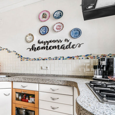Happiness Is Homemade Metal Wall Art Hoagard 
