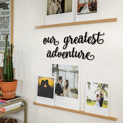 Our Greatest Adventure Metal Wall Art Hoagard 
