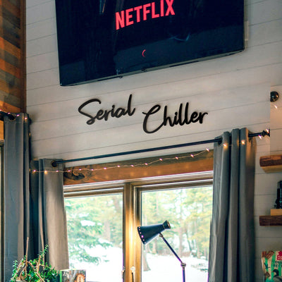 Serial Chiller Metal Wall Art Hoagard 