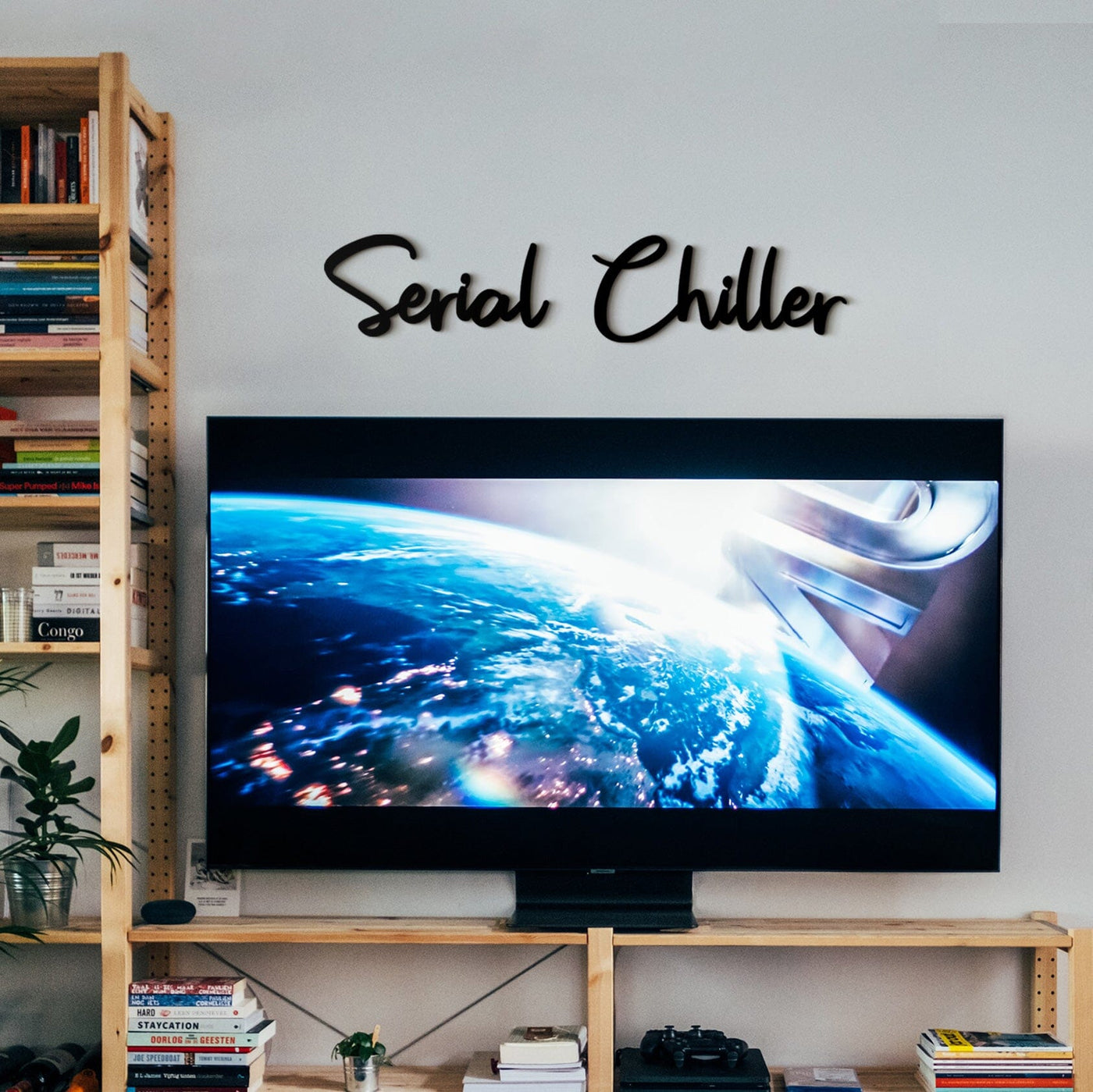 Serial Chiller Metal Wall Art Hoagard 
