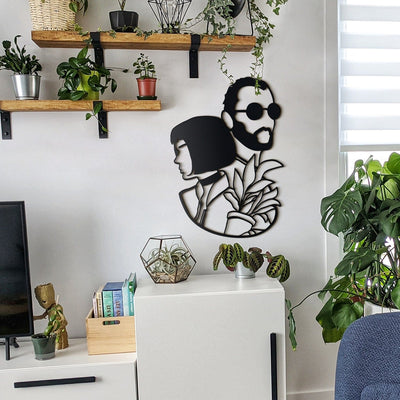 Leon & Mathilda Metal Wall Art Hoagard 