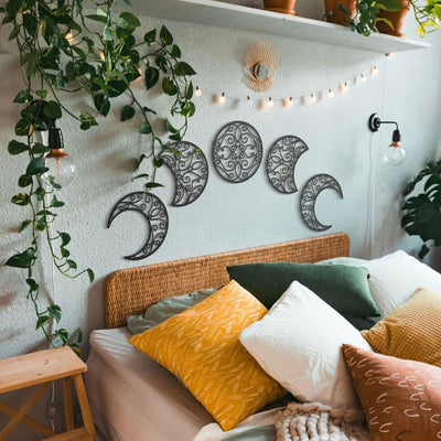 Lunation Metal Wall Art Hoagard 
