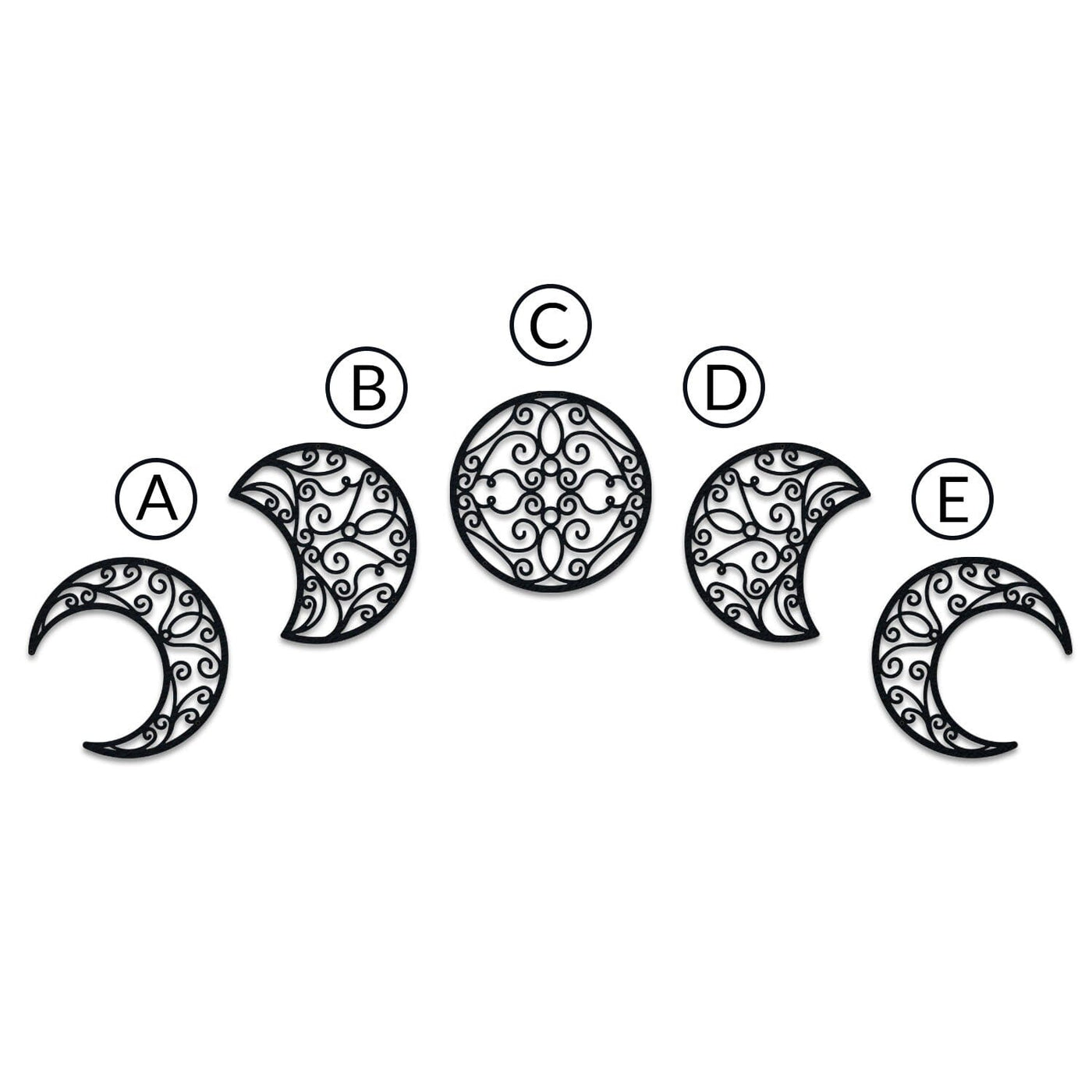 Lunation , Metal Wall Art , Hoagard.com