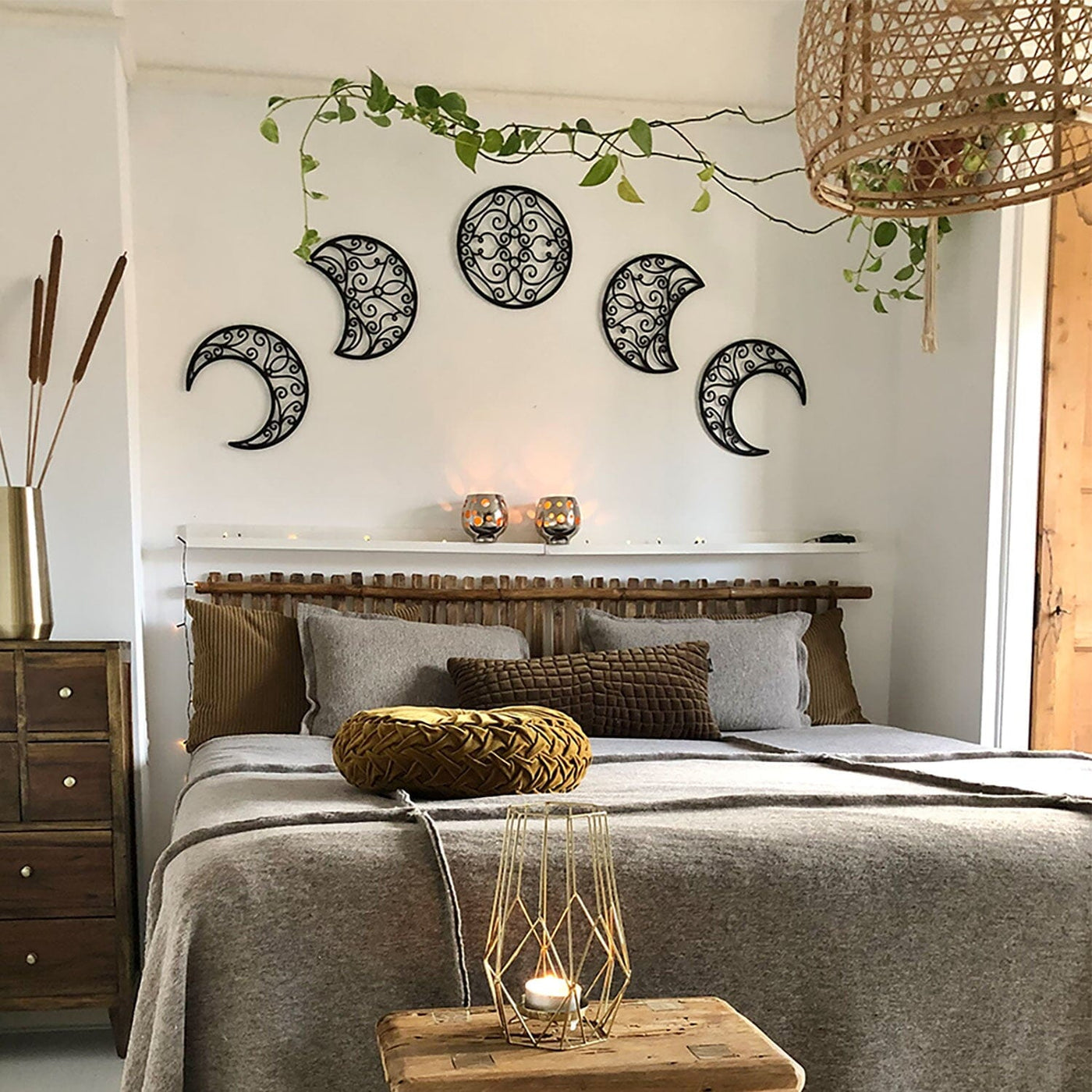 Lunation Metal Wall Art Hoagard 