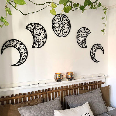 Lunation Metal Wall Art Hoagard 