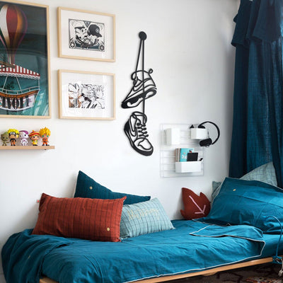 Jordan Inspired Wall Art Metal Wall Art Hoagard 