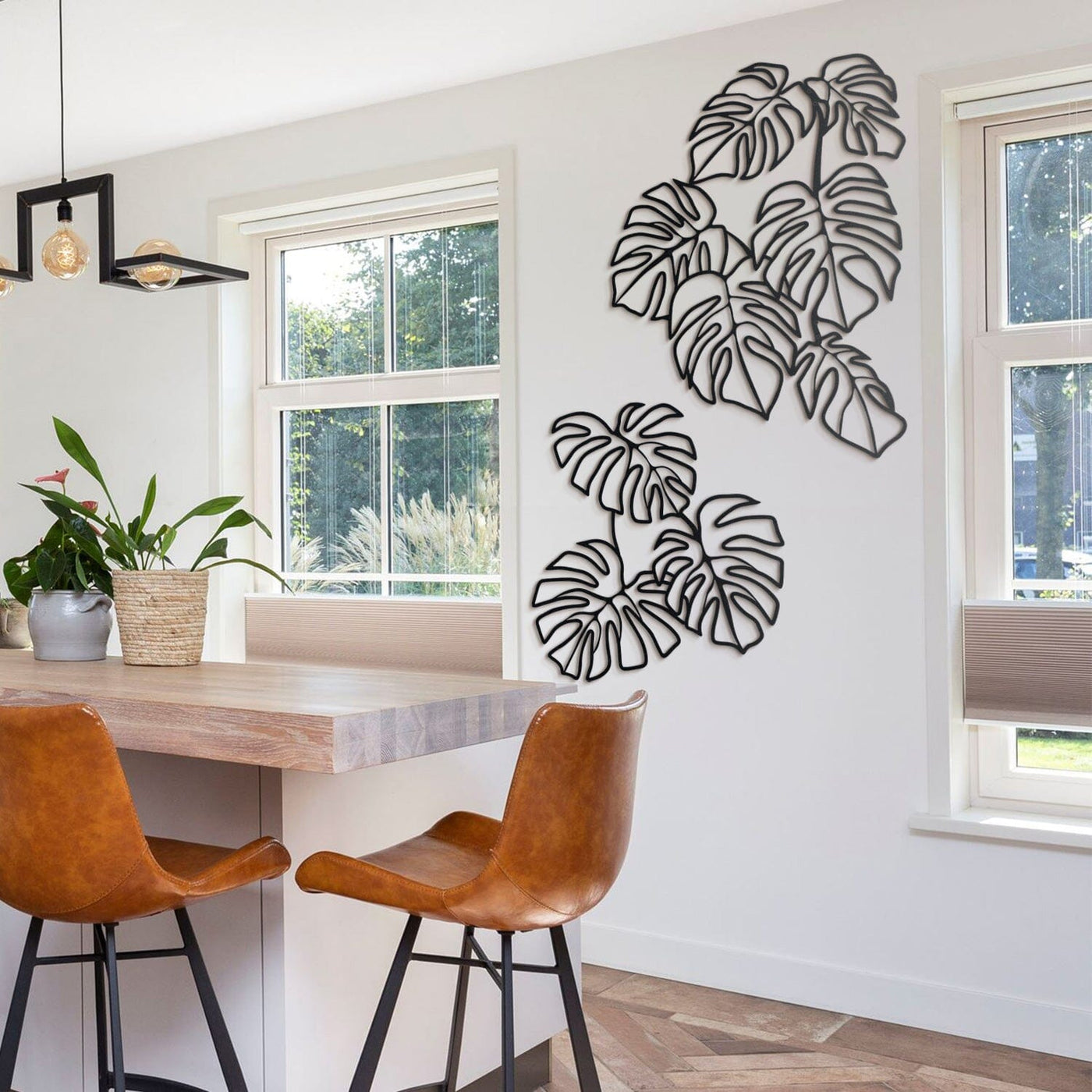 Monstera , Metal Wall Art , Hoagard.com
