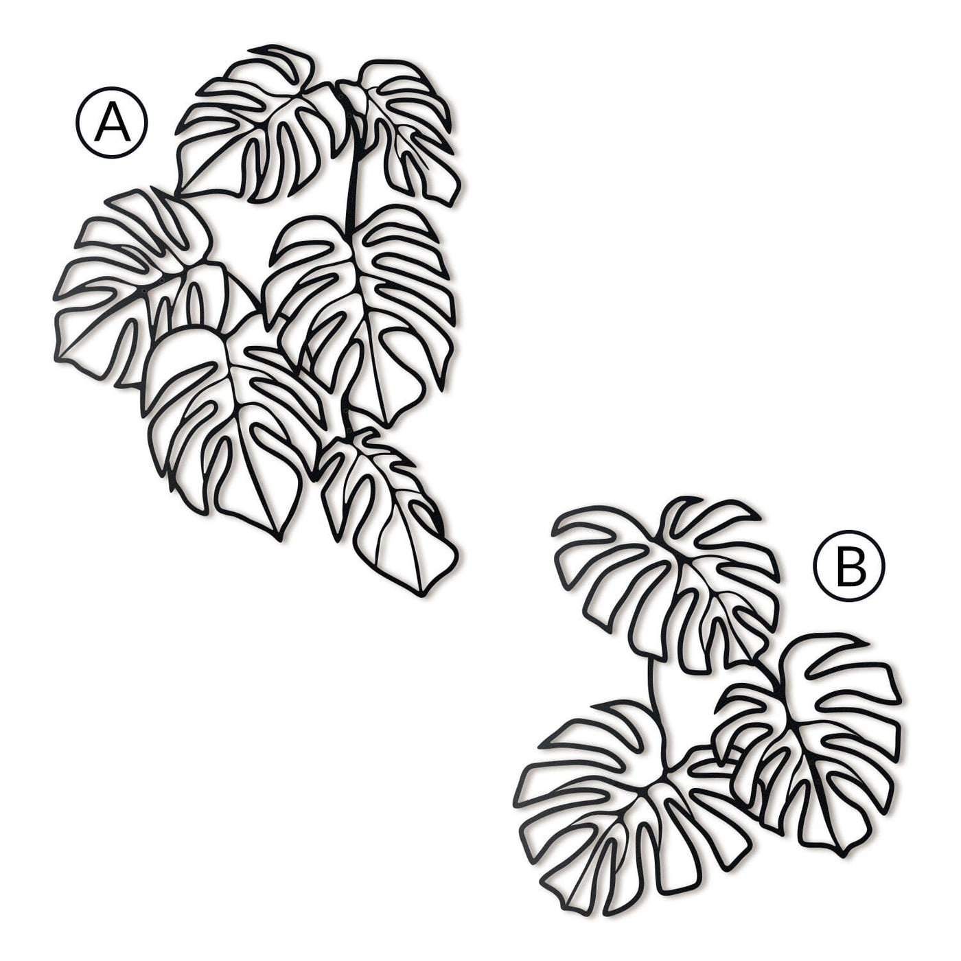 Monstera , Metal Wall Art , Hoagard.com