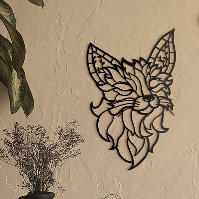 Dreamer Fox Metal Wall Art Hoagard 