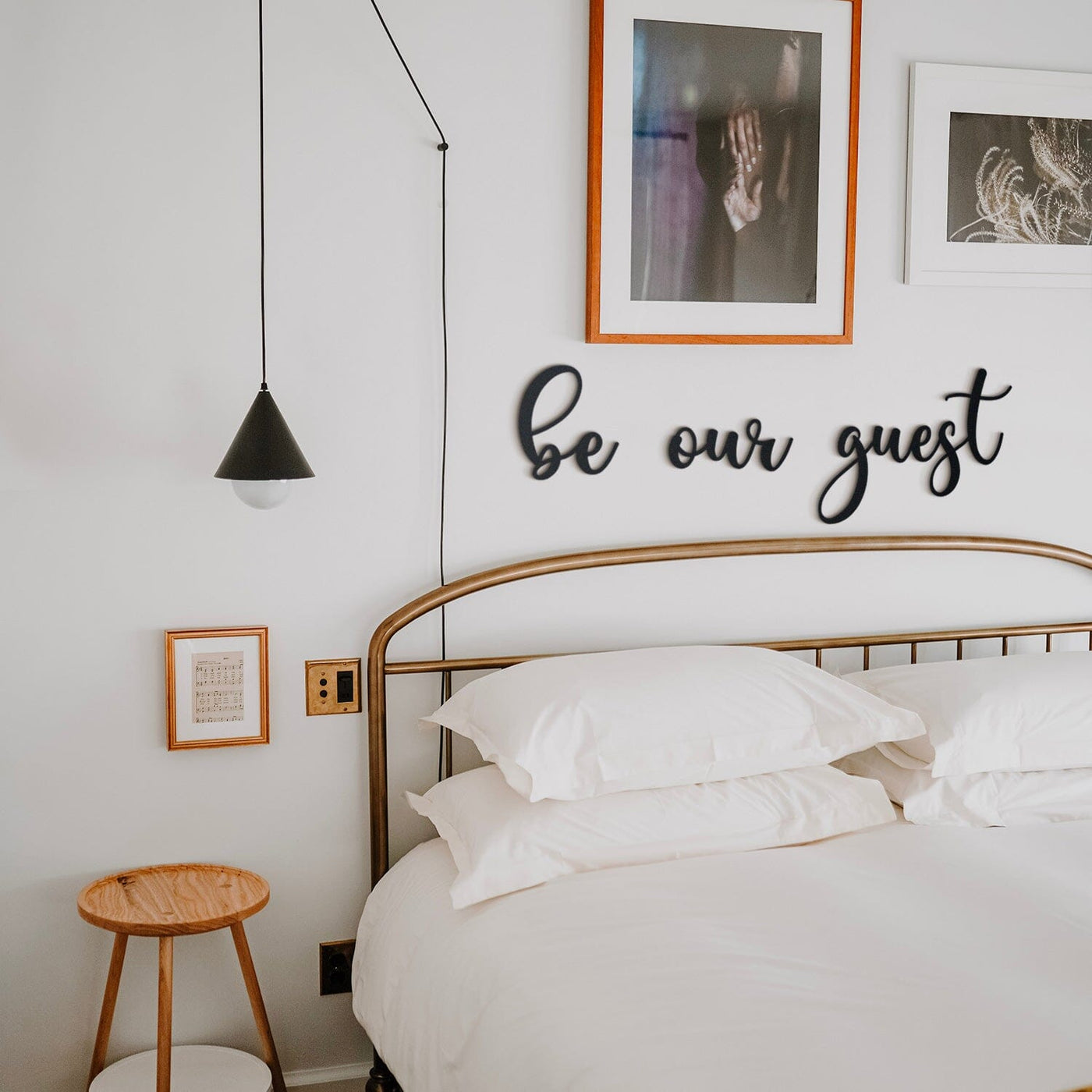 Be our guest Metal Wall Art Hoagard 