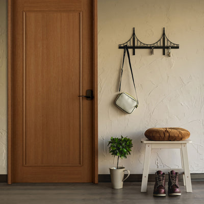 Bridge Metal Wall Hanger Metal Wall Art Hoagard 