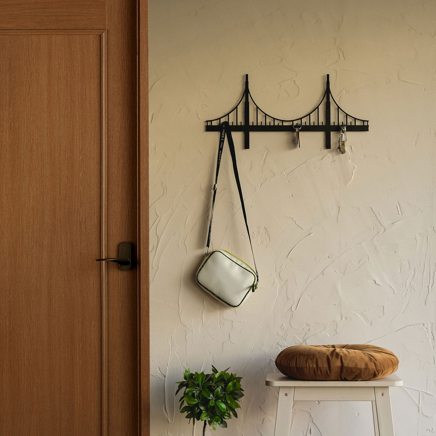 Bridge Metal Wall Hanger Metal Wall Art Hoagard 